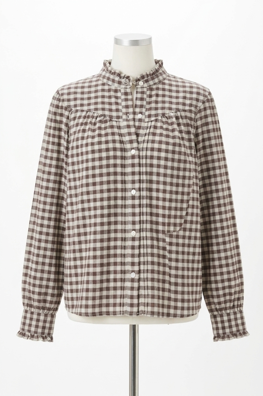 NEW RAILS alanna top in chocolate chip